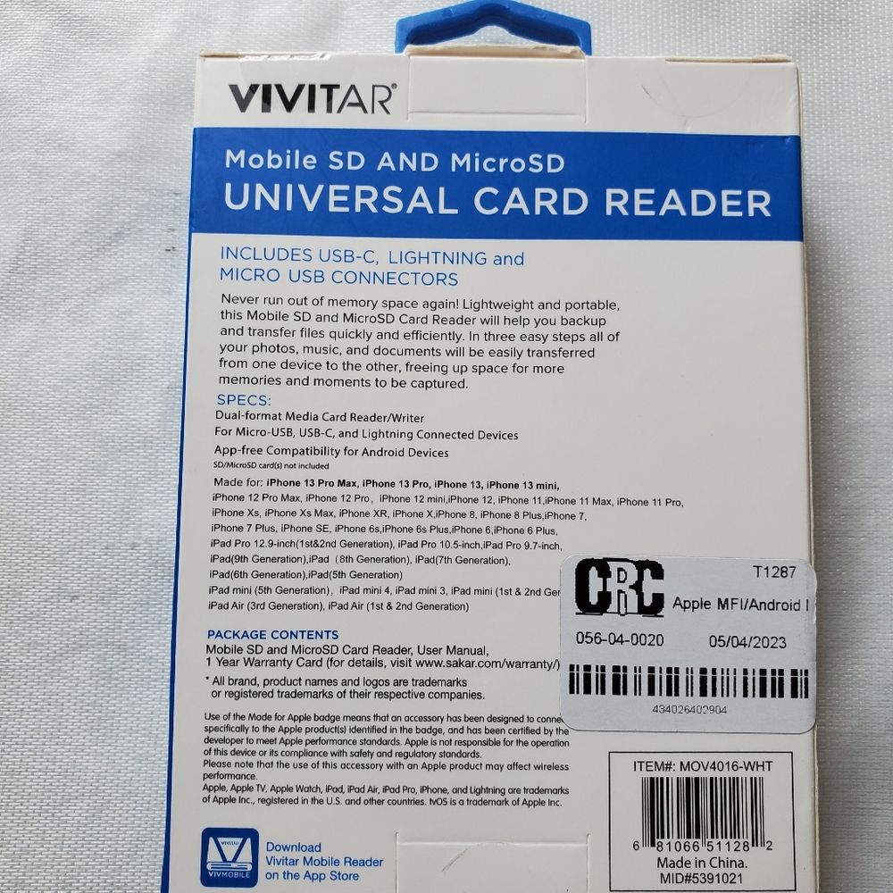 Universal Card Reader - Picture 2 of 3